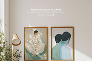 JADEITE | Frame mockup set, a Household Mockup by SCHÉRI (Thumbnail 8 of 11)