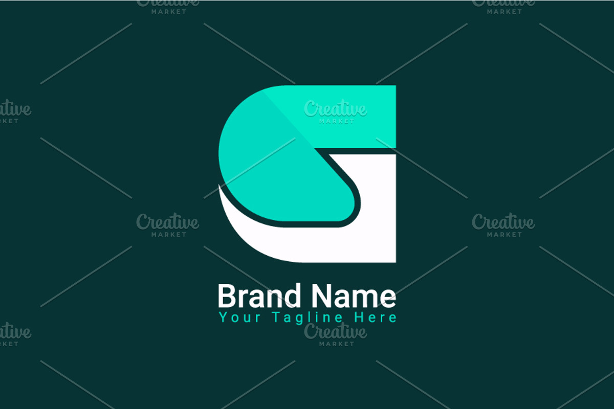 G letter logo design. Initial g logo