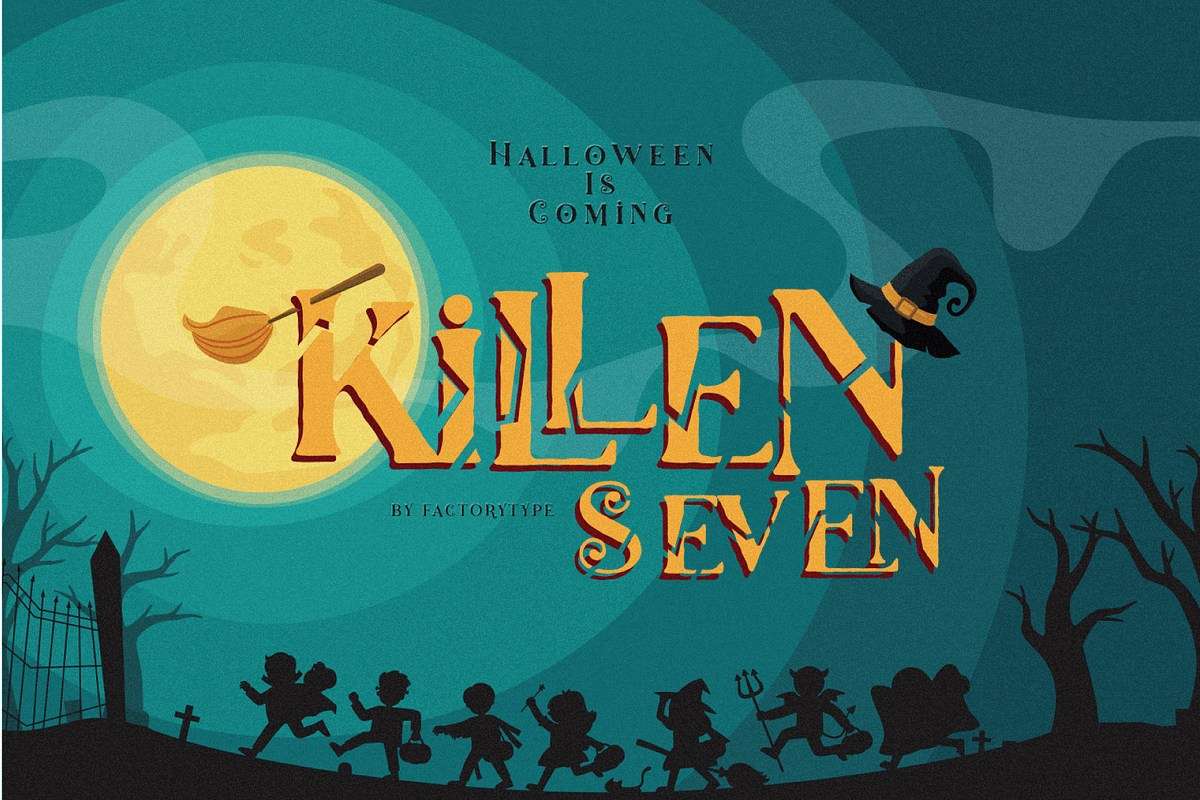 Killen Seven, a Script Font by Design House (Photo 1 of 3)