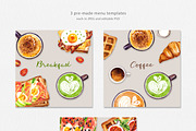 Delicious Breakfast Watercolor Set, a Food Illustration by Volha Studio (Thumbnail 5 of 10)