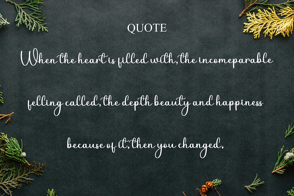 Baby Samantha, a Handwritten Font by InermediaSTUDIO (Photo 6 of 7)