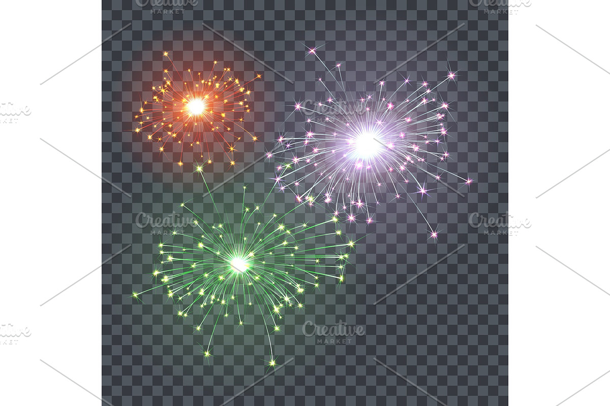 The effect of festive firework, an Object Graphic by Flying tambourine