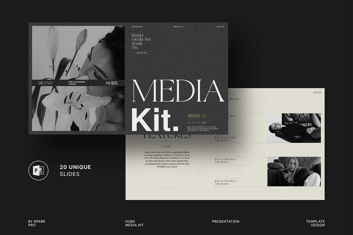 Media Kit Presentation Template