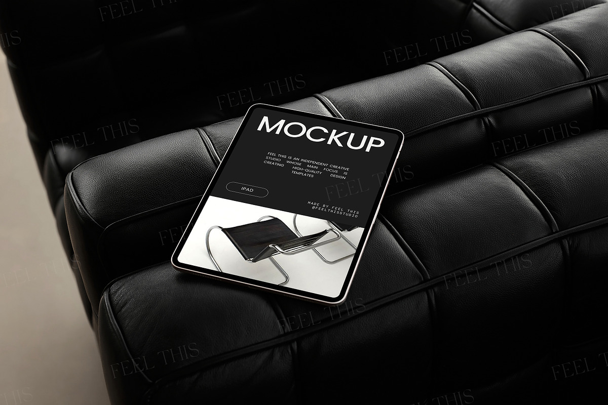 iPad Air Mockup | Apple Device PSD, an iPad Mockup by Feel This (Photo 2 of 4)