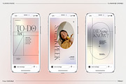 Gradient Aesthetic Insta PSD + Canva, a Social Media Template by Marie T (Thumbnail 8 of 16)