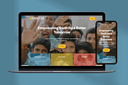 Nonprofit Squarespace Website, a Squarespace Template by Wynn Solutions (Thumbnail 1 of 4)
