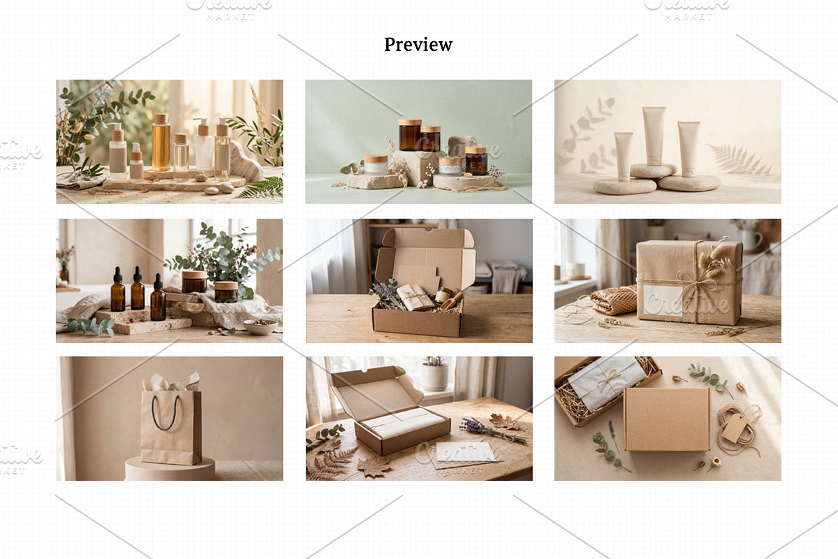 Eco Packaging Mockups, a Background Photo by Beshr Abdulhadi (Photo 3 of 3)