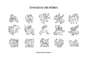 Fantastic beasts 3. Medieval tale, an Animal Illustration by OlgaSoi007 (Thumbnail 4 of 6)
