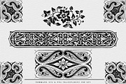 Vintage Frames & Ornaments Designs, a Decorative Illustration by Century Library (Thumbnail 5 of 7)