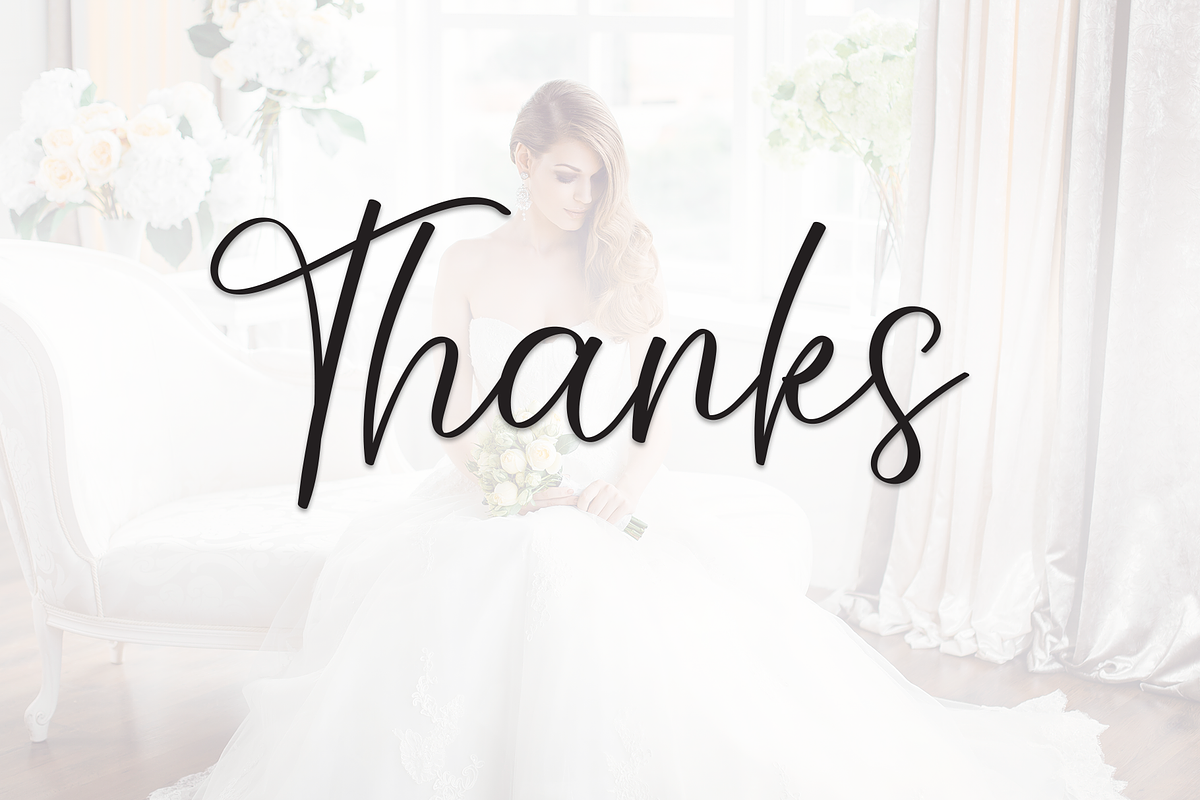 Bride | Script Font, a Handwritten Font by Scratchones (Photo 9 of 9)