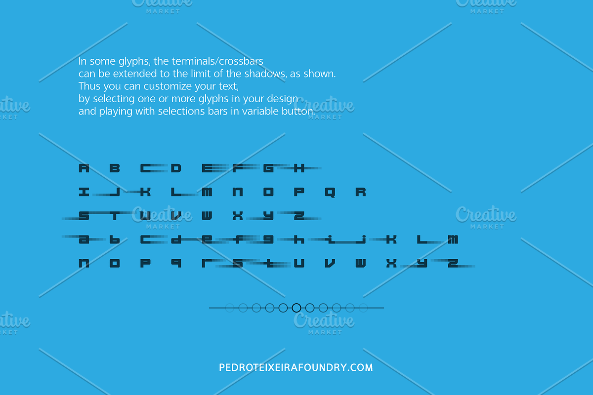 Ungap Blocks Variable, a Sans Serif Font by vectalex (Photo 6 of 6)