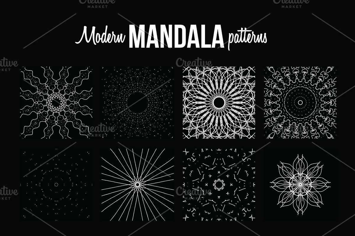 Modern mandala collection, an Illustration by The Odd Seed (Photo 3 of 27)