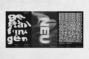 Typographic Poster Layouts No.01