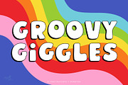 Groovy Giggles Font, a Symbol Font by Miss Tiina (Thumbnail 1 of 5)