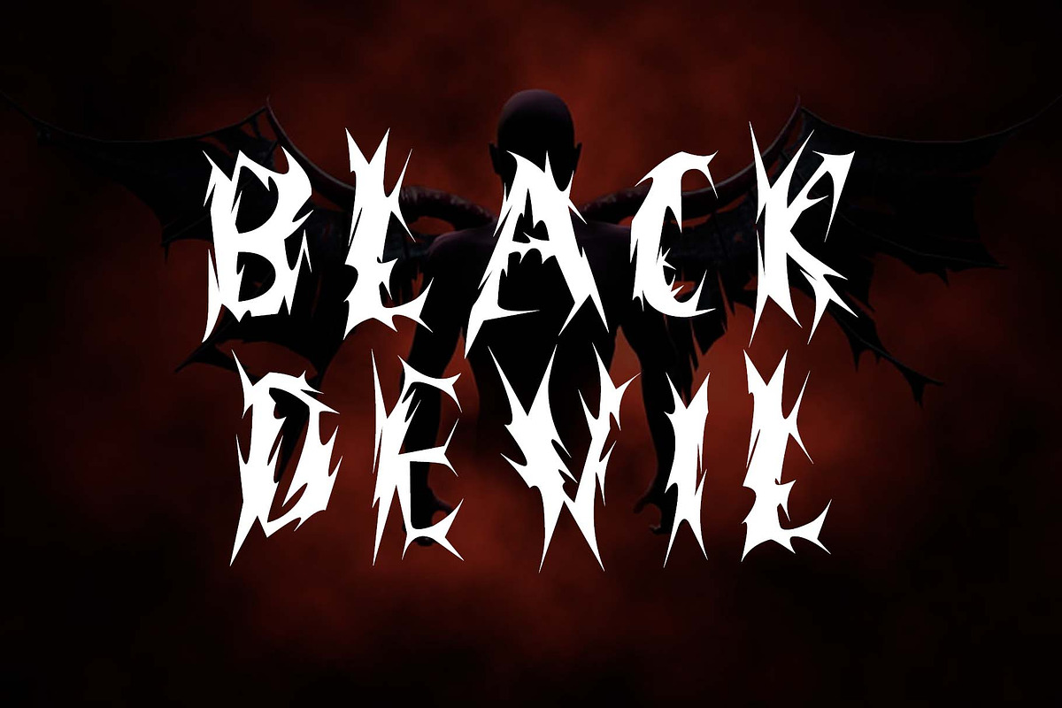 Ghost Danger, a Blackletter Font by Yoga Letter (Photo 2 of 7)