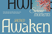 CS Explore – Decorative Font, a Serif Font by Craft Supply Co. (Thumbnail 6 of 8)