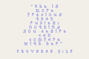 Sally, a handmade serif displayfont, a Serif Font by Eryn Rose Design (Thumbnail 5 of 10)