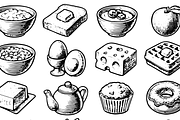 Vintage Breakfast Food Illustrations, an Object Graphic by RT Studio (Thumbnail 3 of 3)