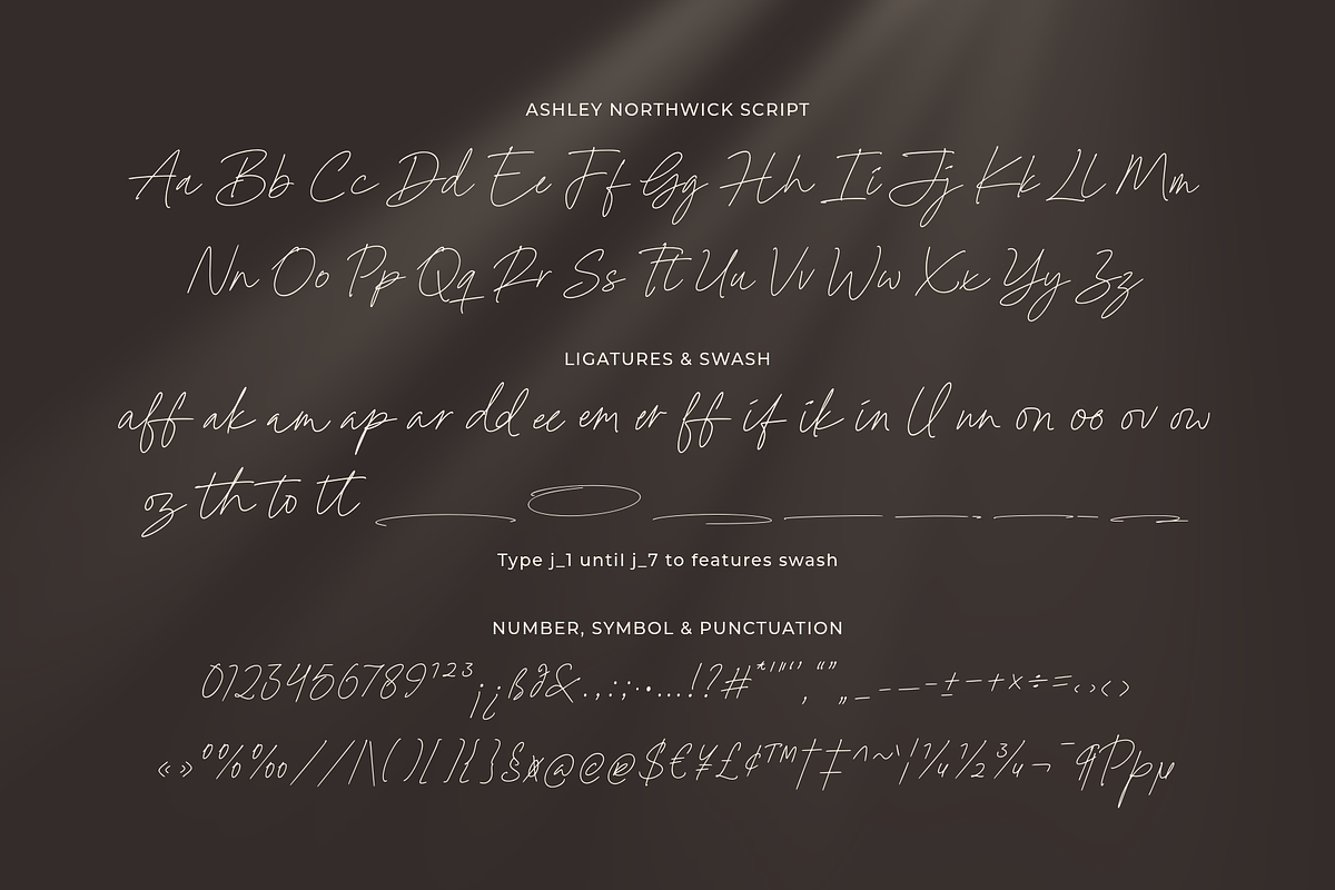 Ashley Northwick - A Modern Font Duo, a Serif Font by Ainun Jinan (Photo 11 of 12)