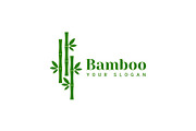 Bamboo Eco House Nature Logo Set, a Branding & Logo Template by Dyn Studio (Thumbnail 6 of 6)