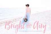 Bright and Airy Lightroom presets, an Action Add-On by BeArt-Presets (Thumbnail 1 of 14)