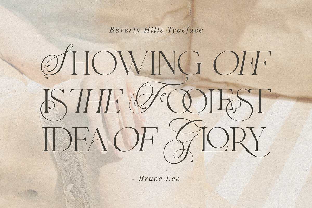 Beverly Hills Font Free Downloadv - UIFreebies