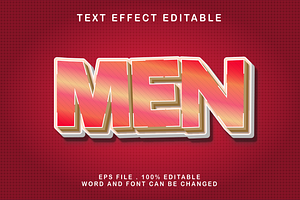 Text Effect Men