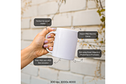 Neutral Mug Mockup with Rustic Wall, a Product Mockup by MockupWizard (Thumbnail 2 of 5)