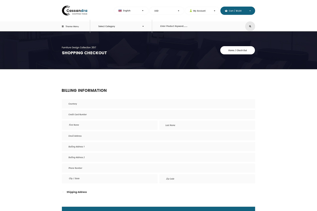 Cassandra - Furniture - Muse Theme, a Websites & App Template by DigitalCenturySF (Photo 10 of 11)