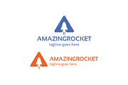 A Letter Rocket Logo, a Branding & Logo Template by Assaldesigns (Thumbnail 3 of 5)