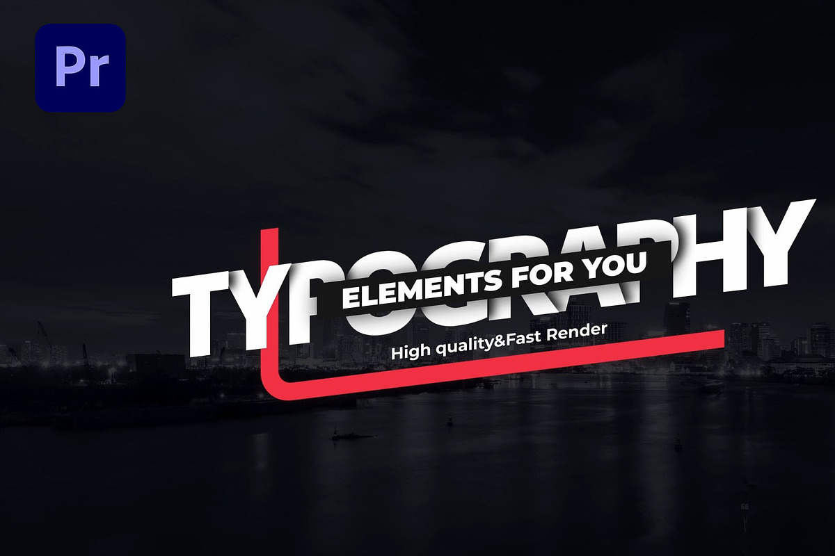 Kinetic Big Titles for Premiere Pro, a Templates & Theme by iamkoltunov (Photo 2 of 2)
