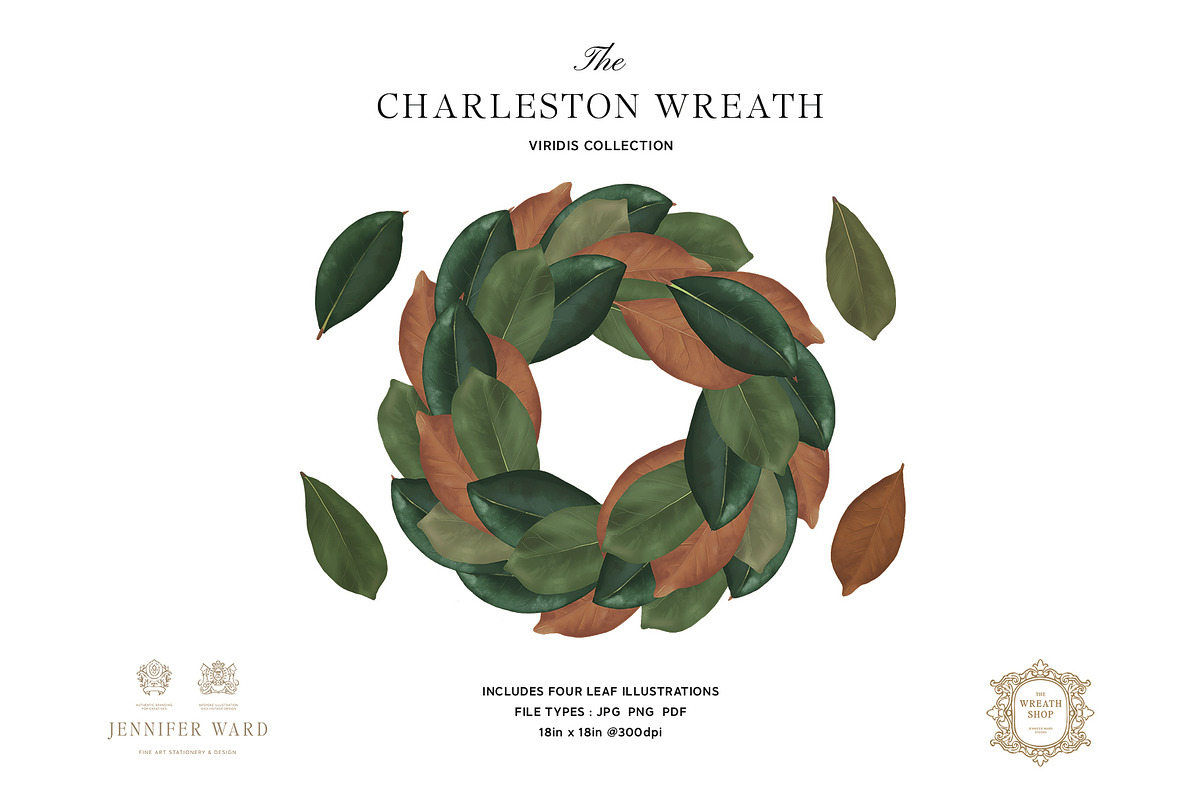 Charleston ~ License for One Event, an Illustration by Jennifer Ward Studio