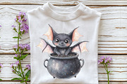 Cute Halloween Bat Crochet Patterns, an Illustration by CraftArtStudio (Thumbnail 5 of 6)