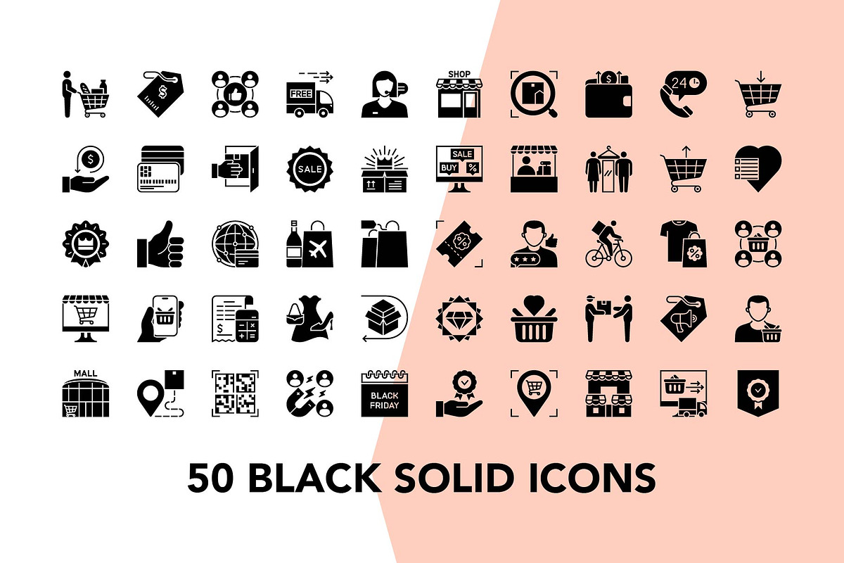 200 Shopping Vector Icon Set, a Duotone Icon by Genestro Shop (Photo 3 of 5)