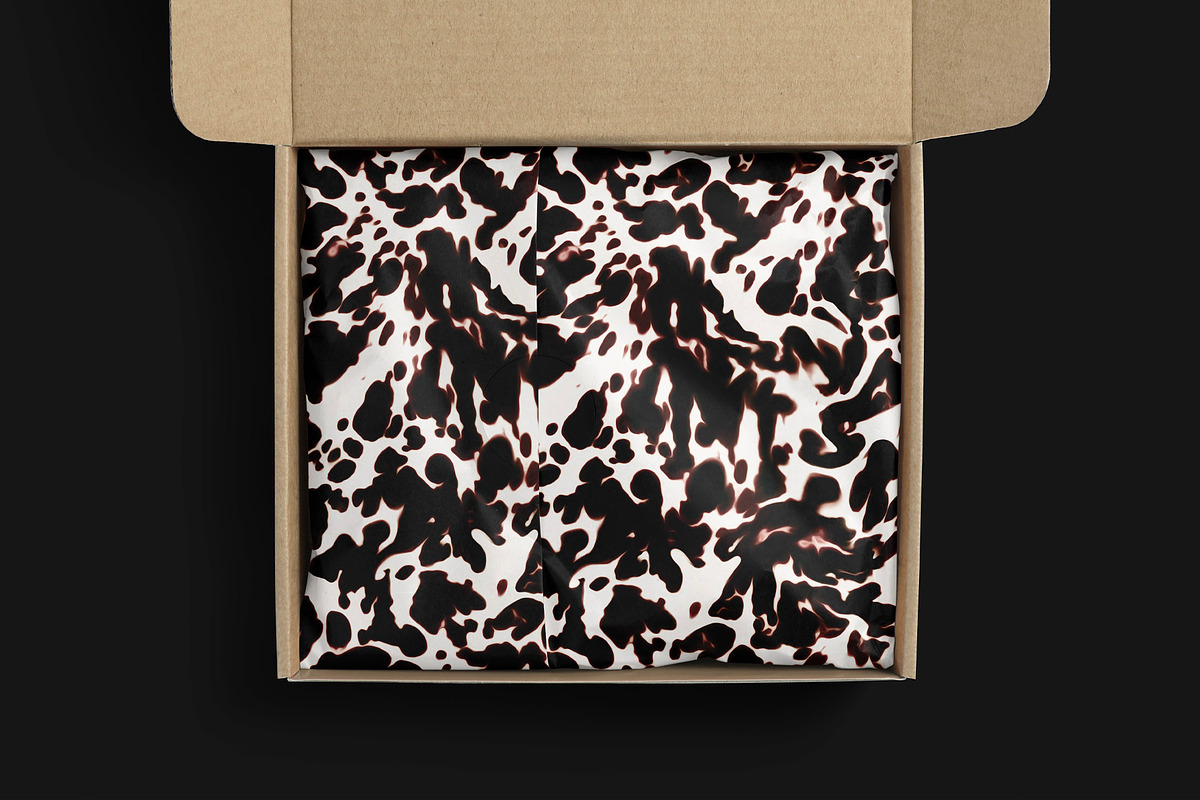 White Tortoiseshell Seamless Pattern, a Pattern Graphic by Leysa