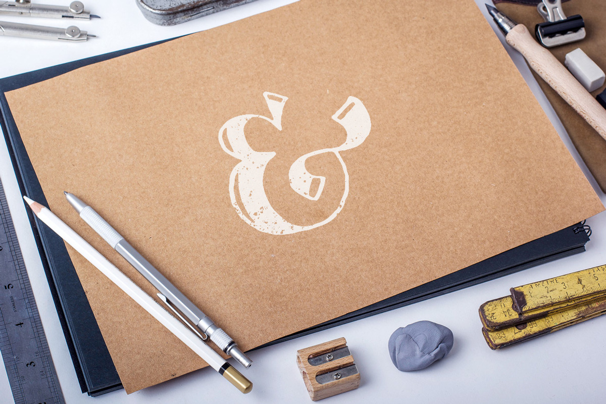 Hand Drawn Awesome Ampersands, an Illustration by True North Creative (Photo 3 of 3)