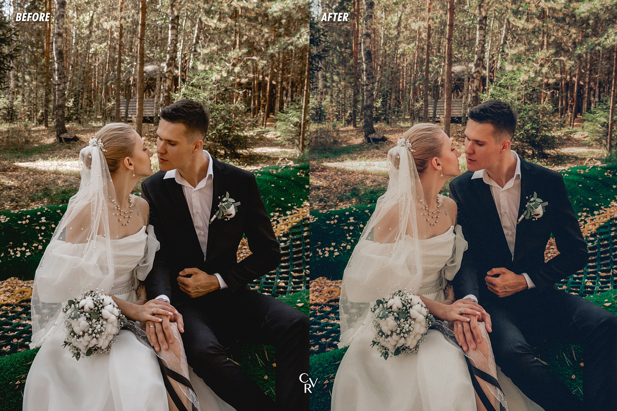 Wedding Film Lightroom Presets, a Preset Add-On by CVR Presets (Photo 2 of 6)
