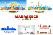 Marrakech Morocco skyline, an Illustration by Sky and glass (Thumbnail 1 of 6)