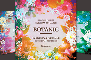 Botanic Flyer, a Flyer Template by styleWish