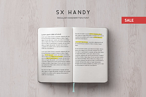 SXHandy - Handwritten Font