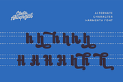 Harmenta, a Script Font by ahweproject (Thumbnail 9 of 14)