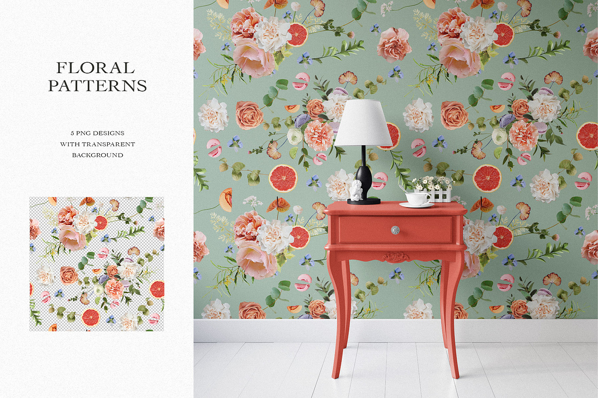 Candy Rustic Floral Clipart Set, an Object Illustration by anastasiia.art (Photo 5 of 10)