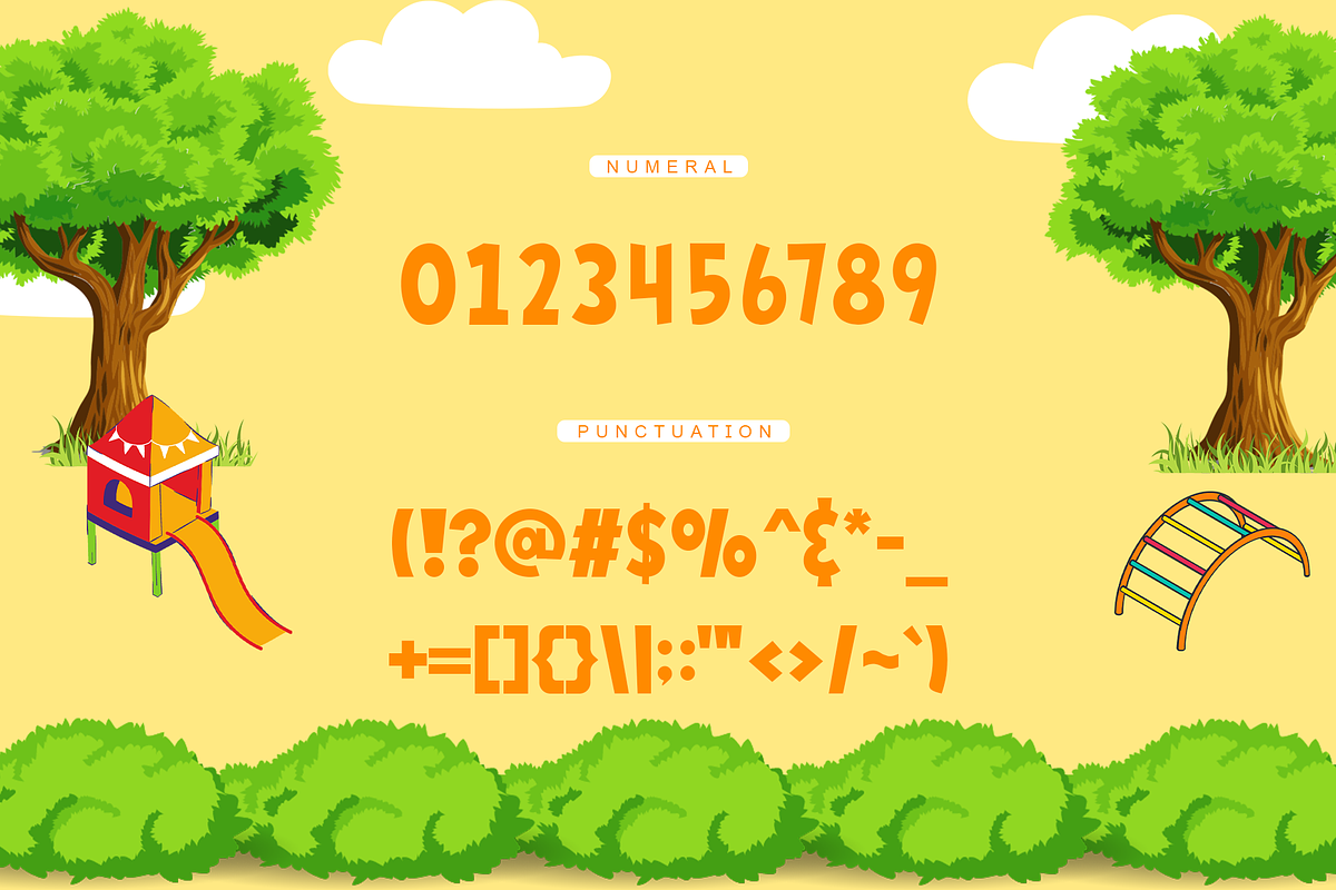 Kids Swing - Modern Sans Kids Font, a Sans Serif Font by overlaytemplates (Photo 5 of 6)