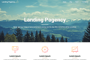 Landing Pagency Premium