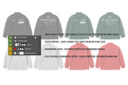 4K Coach Jacket Mockup PSD Editable, a Hoody Mockup by std.badboy (Thumbnail 3 of 4)