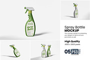 Spray Bottle Mockup For Branding, an Advertising Mockup by bimockup (Thumbnail 1 of 6)