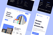 Real Estate Website UI Kit, a Wireframe Template by INSPR STD (Thumbnail 5 of 5)
