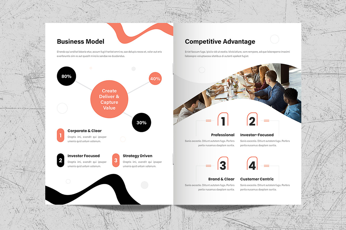 Booklet Brochure Template, a Brochure Template by White Graphic (Photo 8 of 11)