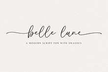 Belle Lune Script