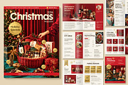 Christmas Shopping Magazine Template, a Magazine Template by BrandPacks (Thumbnail 1 of 5)
